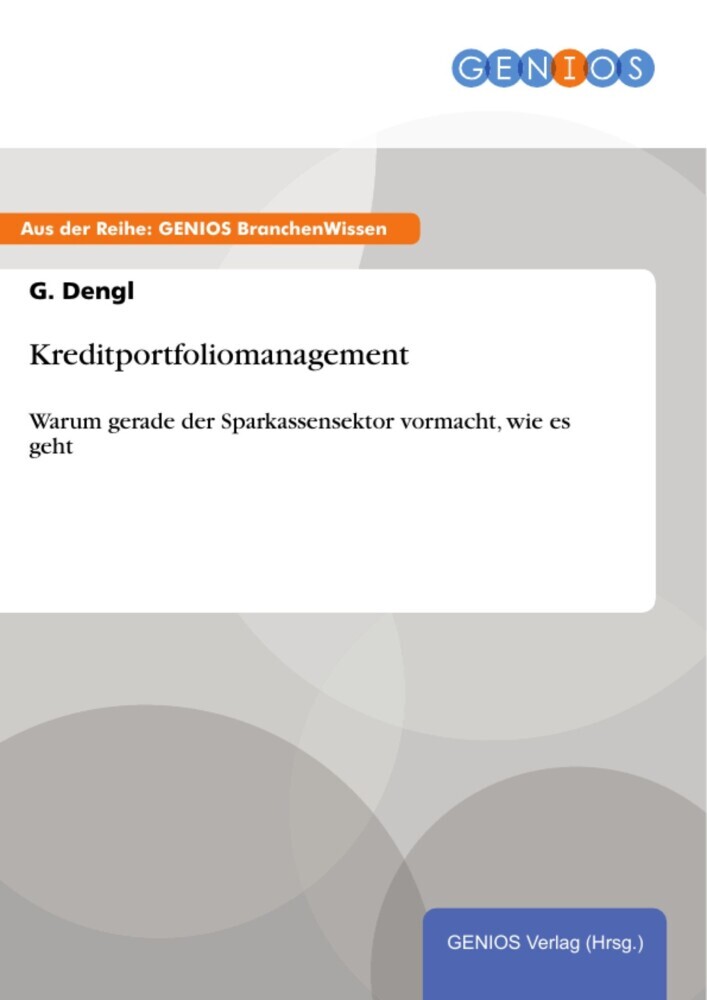 Kreditportfoliomanagement main product photo