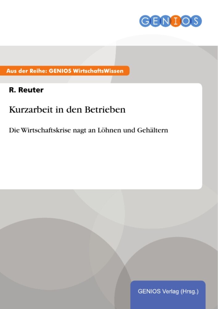 Kurzarbeit in den Betrieben main product photo