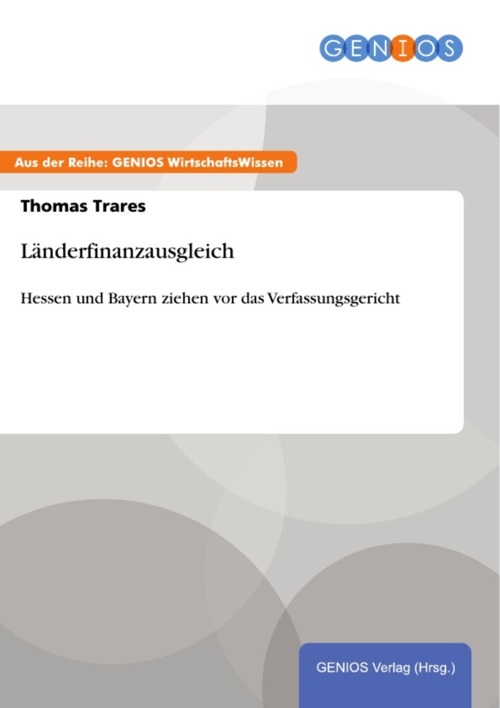 Länderfinanzausgleich main product photo