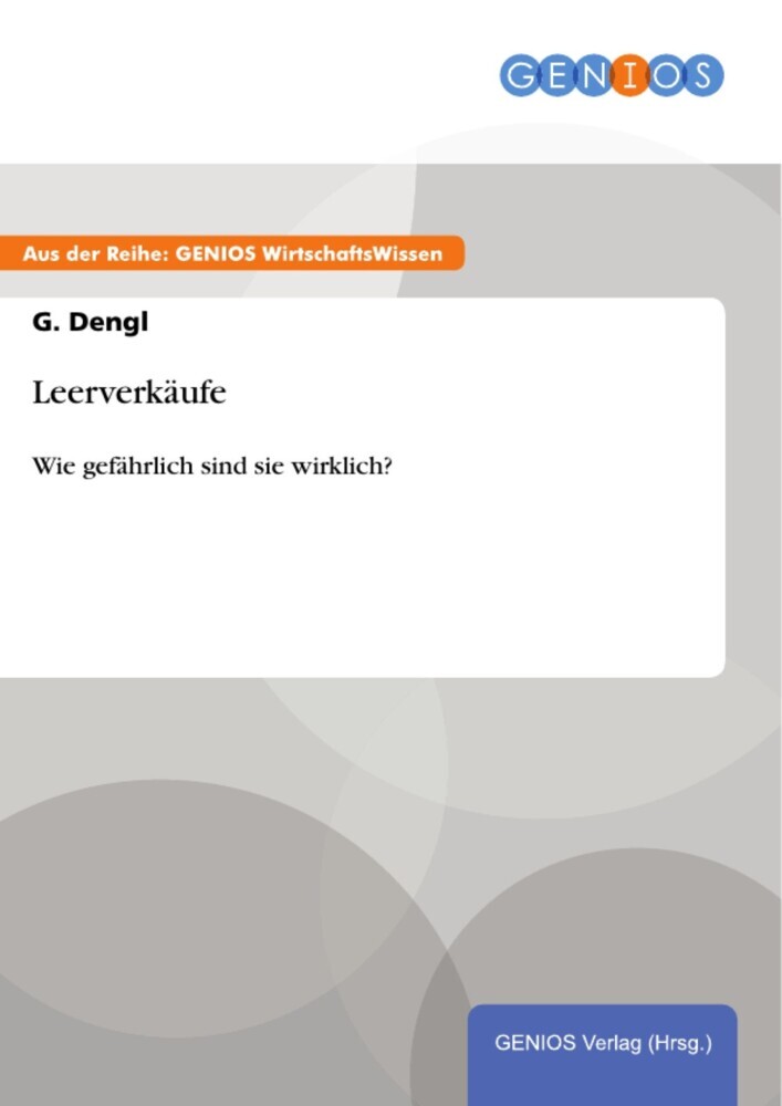 Leerverkäufe main product photo