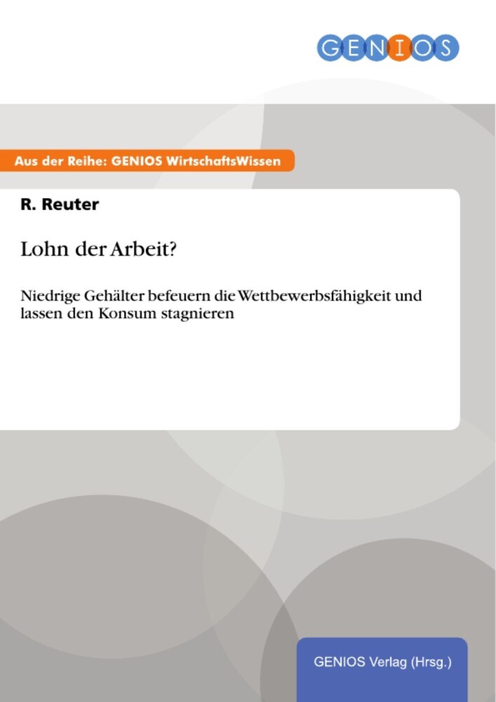 Lohn der Arbeit? main product photo