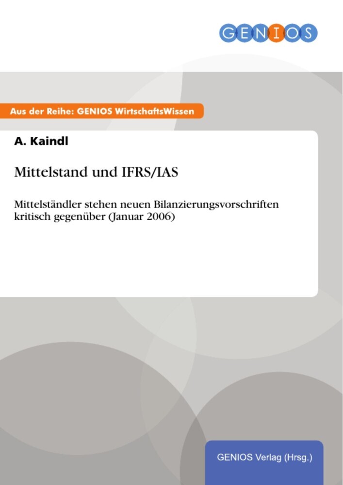 Mittelstand und IFRS/IAS main product photo