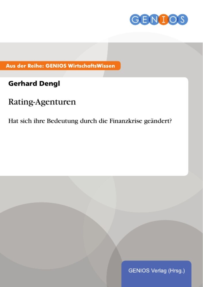 Rating-Agenturen main product photo