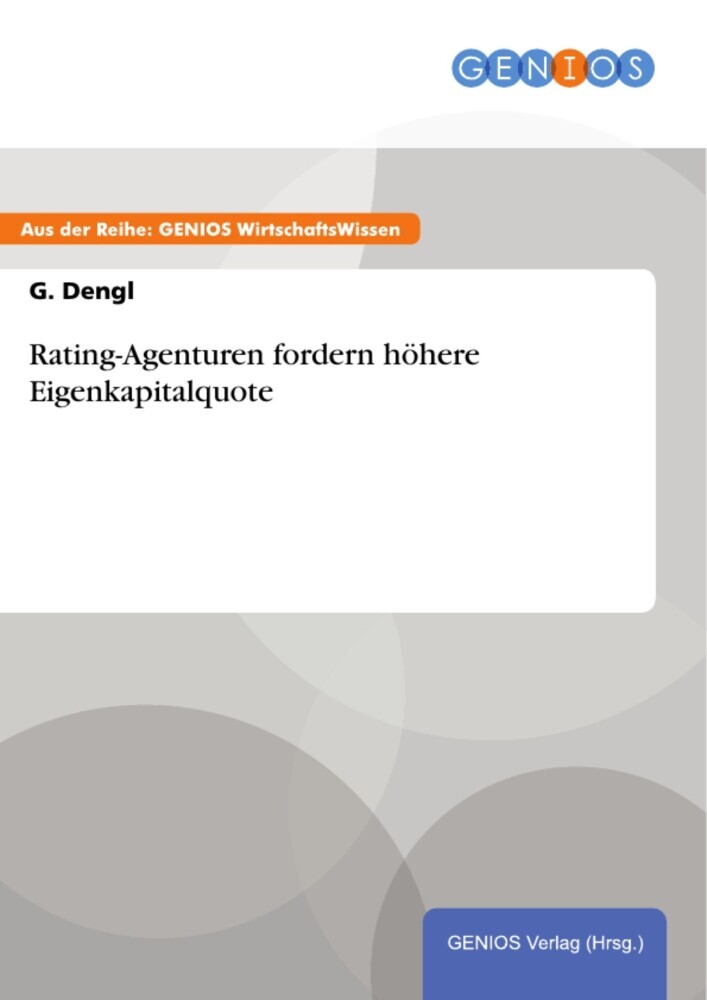 Rating-Agenturen fordern höhere Eigenkapitalquote main product photo