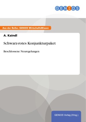 Schwarz-rotes Konjunkturpaket