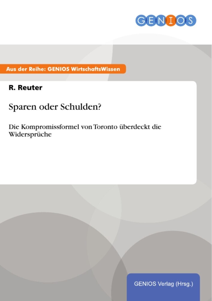 Sparen oder Schulden? main product photo