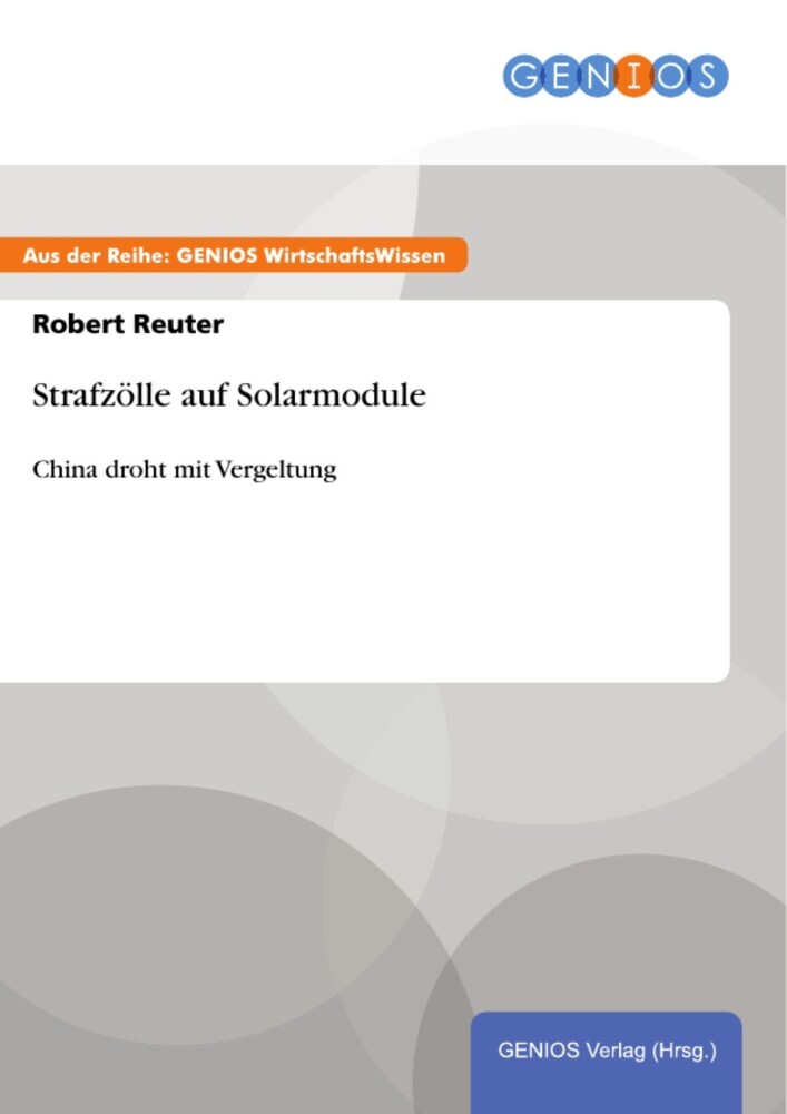 Strafzölle auf Solarmodule main product photo