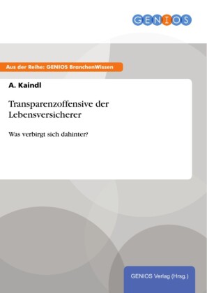 Transparenzoffensive der Lebensversicherer
