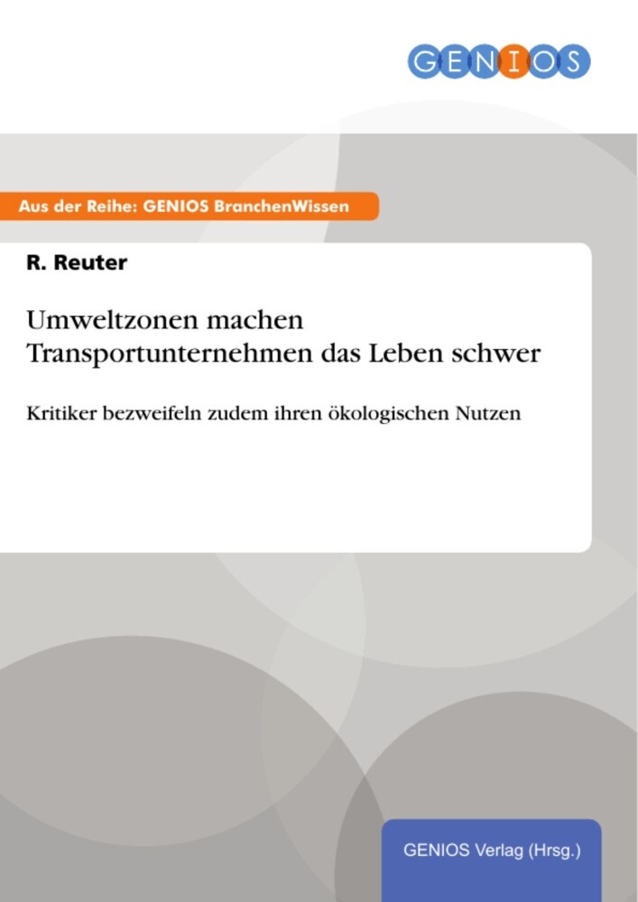 Umweltzonen machen Transportunternehmen das Leben schwer main product photo