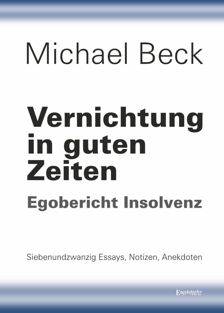 Vernichtung in guten Zeiten main product photo
