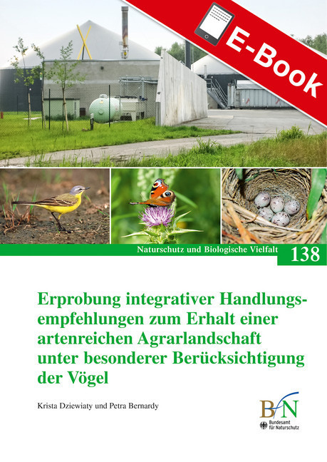 Erprobung integrativer Handlungsempfehlungen zum Erhalt einer artenreichen Agrarlandschaft unter besonderer Berücksichtigung der Vögel main product photo
