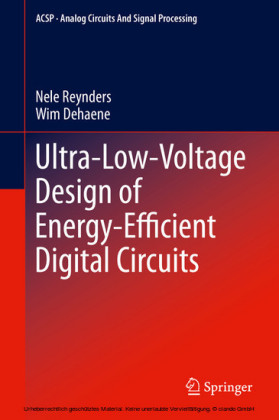 Ultra-Low-Voltage Design of Energy-Efficient Digital Circuits