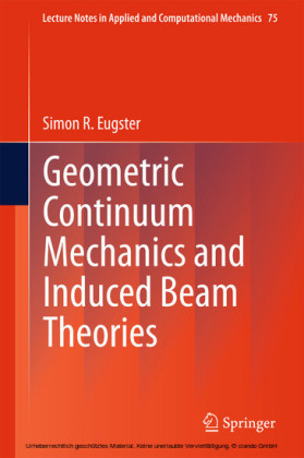 Geometric Continuum Mechanics and Induced Beam Theories