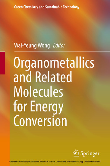 Organometallics and Related Molecules for Energy Conversion main product photo