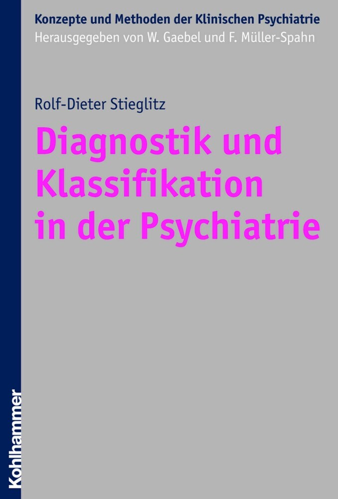 Diagnostik und Klassifikation in der Psychiatrie main product photo