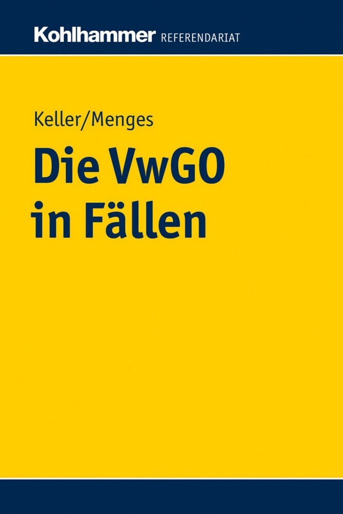 Die VwGO in Fällen main product photo