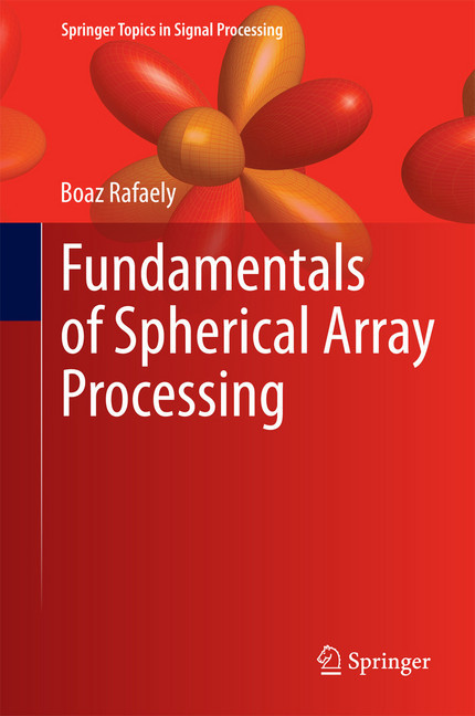 Fundamentals of Spherical Array Processing main product photo