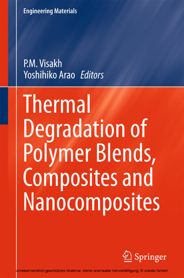 Thermal Degradation of Polymer Blends, Composites and Nanocomposites main product photo