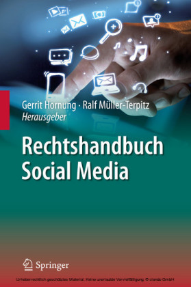 Rechtshandbuch Social Media