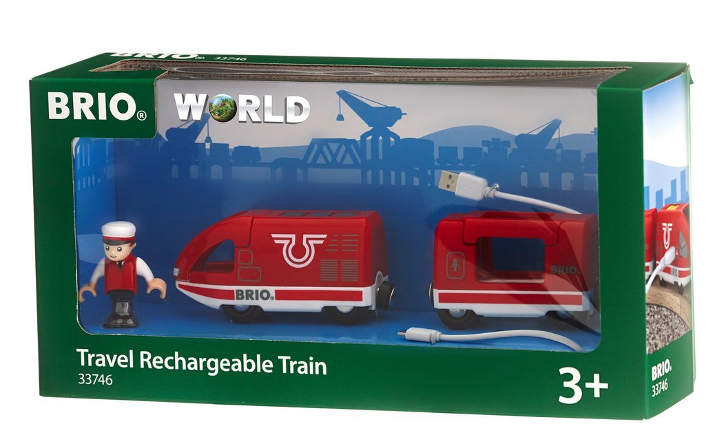 33746 BRIO Roter Akku-Reisezug main product photo