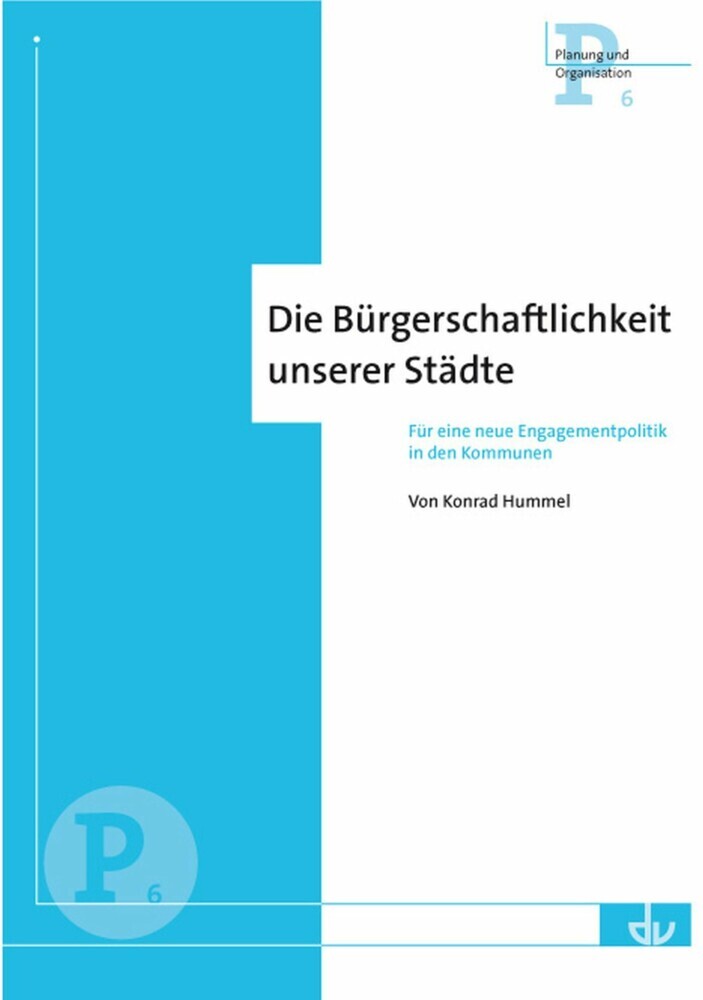 Die Bürgerschaftlichkeit unserer Städte main product photo