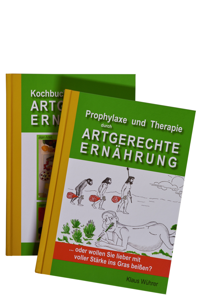 Prophylaxe und Therapie durch Artgerechte Ernährung, 2 Teile main product photo