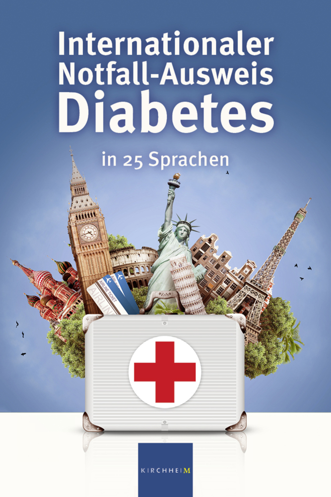 Internationaler Notfall-Ausweis Diabetes in 25 Sprachen main product photo