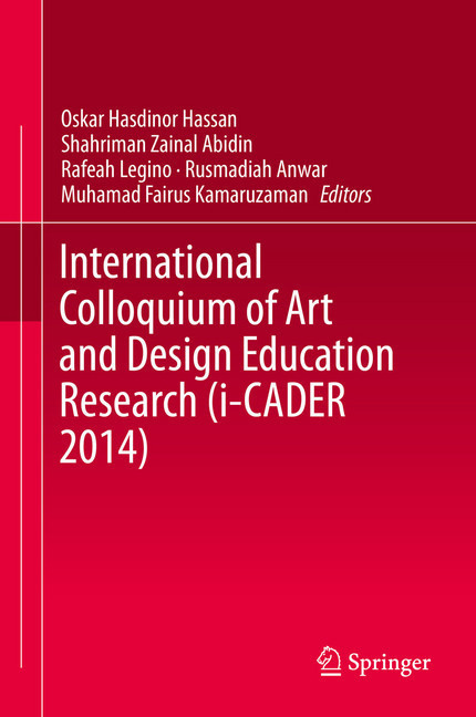 International Colloquium of Art and Design Education Research (i-CADER 2014) main product photo