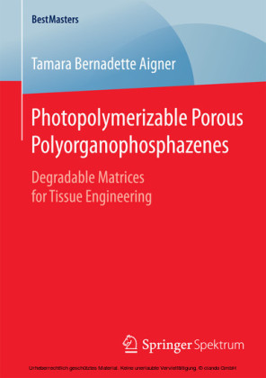 Photopolymerizable Porous Polyorganophosphazenes