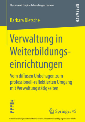 Verwaltung in Weiterbildungseinrichtungen