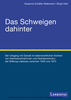Das Schweigen dahinter