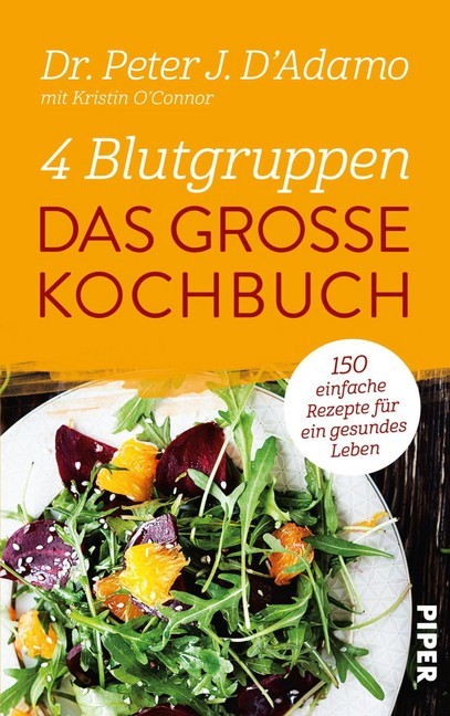 4 Blutgruppen - Das große Kochbuch main product photo