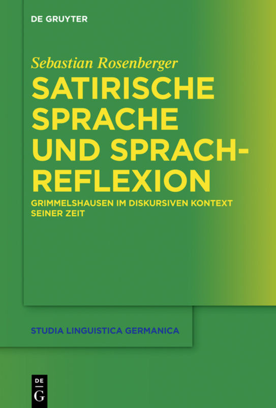 Satirische Sprache und Sprachreflexion main product photo
