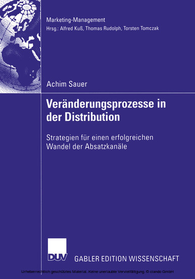 Veränderungsprozesse in der Distribution main product photo