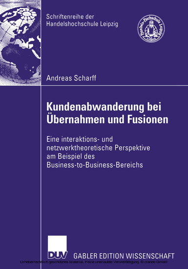 Kundenabwanderung bei Übernahmen und Fusionen main product photo