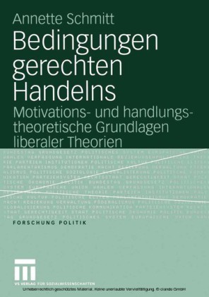 Bedingungen gerechten Handelns