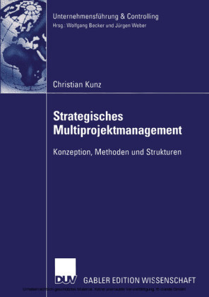 Strategisches Multiprojektmanagement