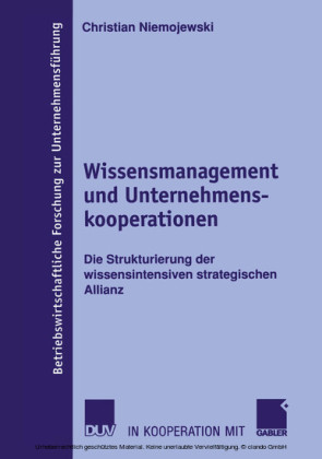 Wissensmanagement und Unternehmenskooperationen