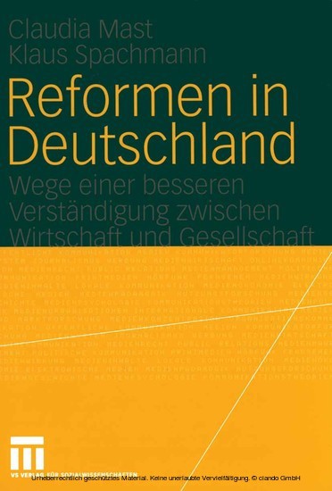 Reformen in Deutschland main product photo