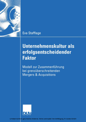 Unternehmenskultur als erfolgsentscheidender Faktor
