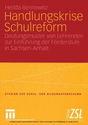 Handlungskrise Schulreform