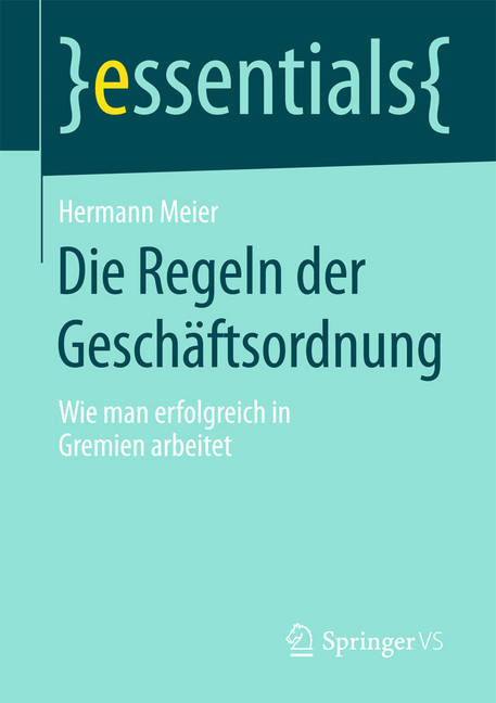Die Regeln der Geschäftsordnung main product photo
