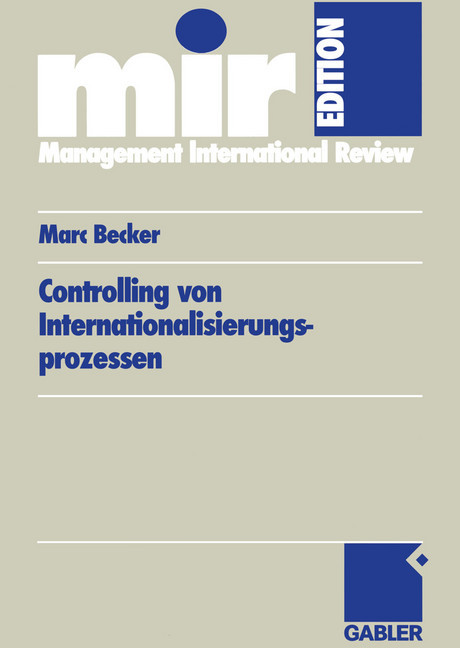 Controlling von Internationalisierungs-prozessen main product photo