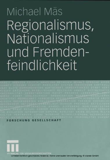 Regionalismus, Nationalismus und Fremdenfeindlichkeit main product photo