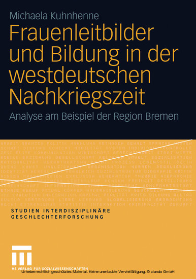 Frauenleitbilder und Bildung in der westdeutschen Nachkriegszeit main product photo