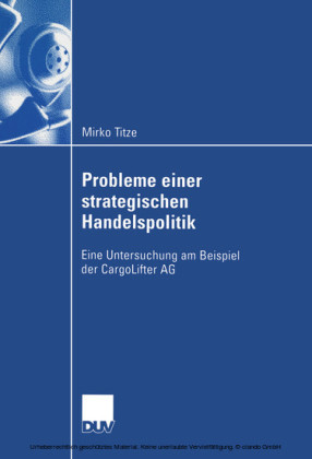 Probleme einer strategischen Handelspolitik