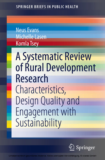 A Systematic Review of Rural Development Research main product photo