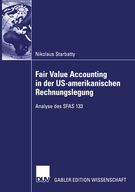 Fair Value Accounting in der US-amerikanischen Rechnungslegung main product photo