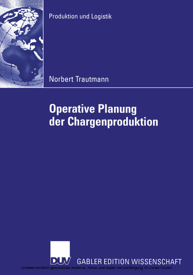 Operative Planung der Chargenproduktion main product photo