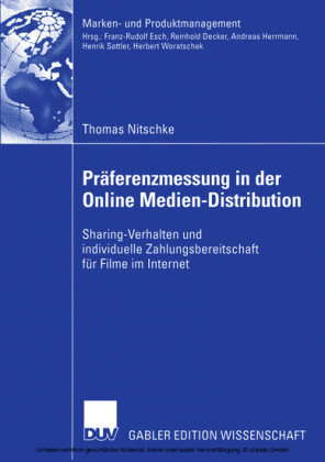 Präferenzmessung in der Online Medien-Distribution